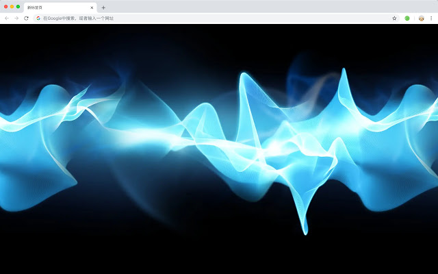 Light wave new tab HD per pop creative theme