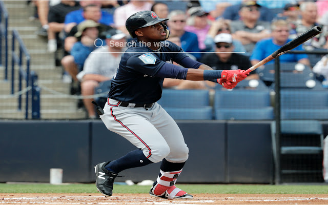 Ronald Acuna Jr New Tab MLB Theme