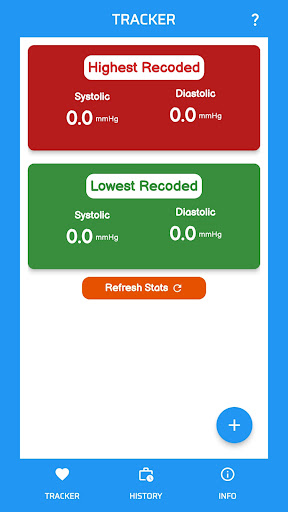 Screenshot Blood Pressure Tracker