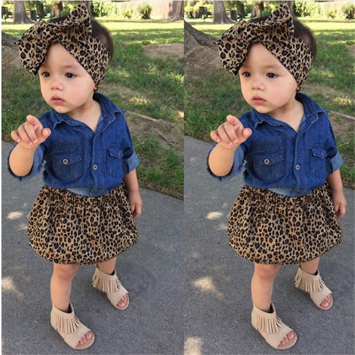 Title 3, Baby Girl Blue Jean Shirt Tulle Overlay Dress H...