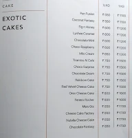 La Chocolate menu 3