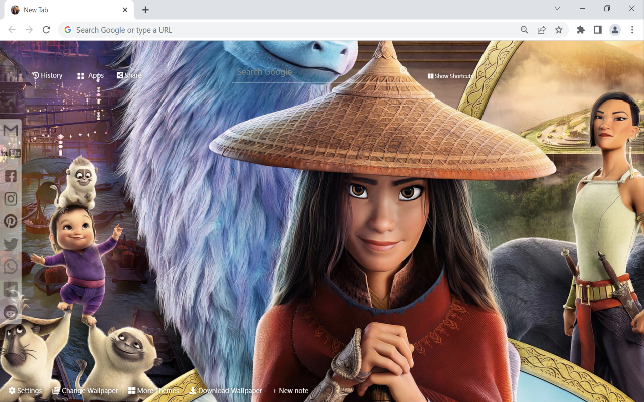 Raya And The Last Dragon Wallpaper Preview image 1