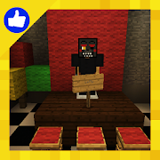 FNAF Horror Pizzeria Simulator. Map for MCPE  Icon