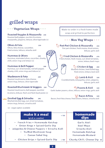 Paris Panini - Gourmet Sandwiches & Wraps menu 