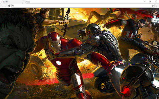 Avengers: Infinity War Themes - New Tab