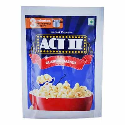 Act Ii Classic Salted Popcorn 70 Gm