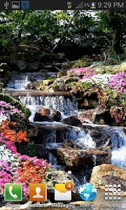 Flowers River Live Wallpaper screenshot 1