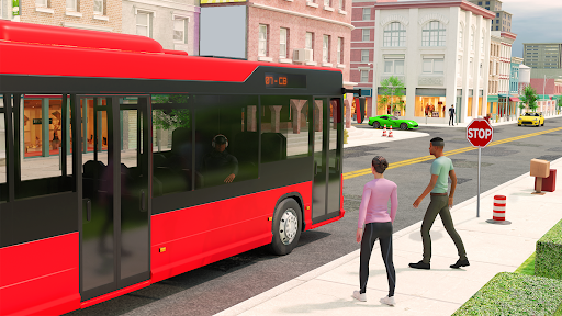 Screenshot Coach driving Bus games 3D