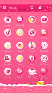 Download Realm Of Sweet GO Theme APK