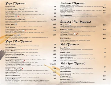 The Little Grill Cafe menu 