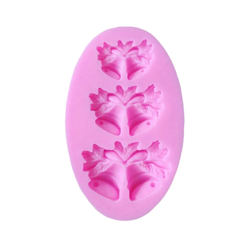 Title 3, Halloween Christmas Bell Silicone Mold Baking T...