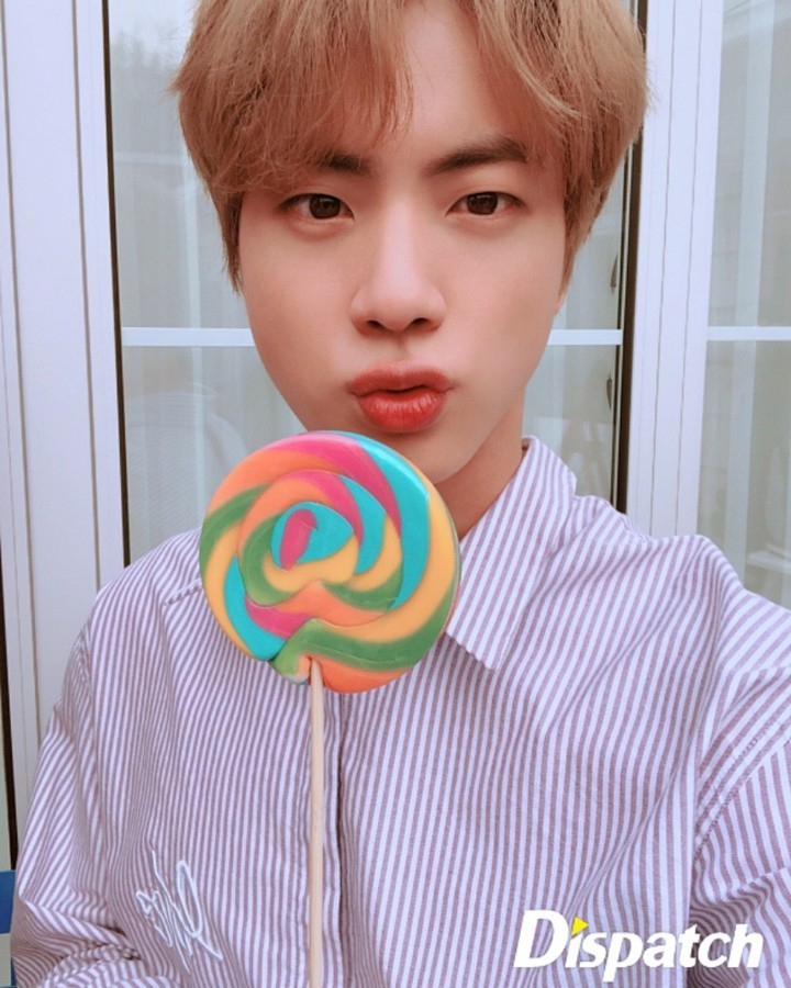 BTS' Jin - White Day special photo shoot by Naver x Dispatch