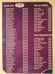 Mangalore Lunch Home menu 1