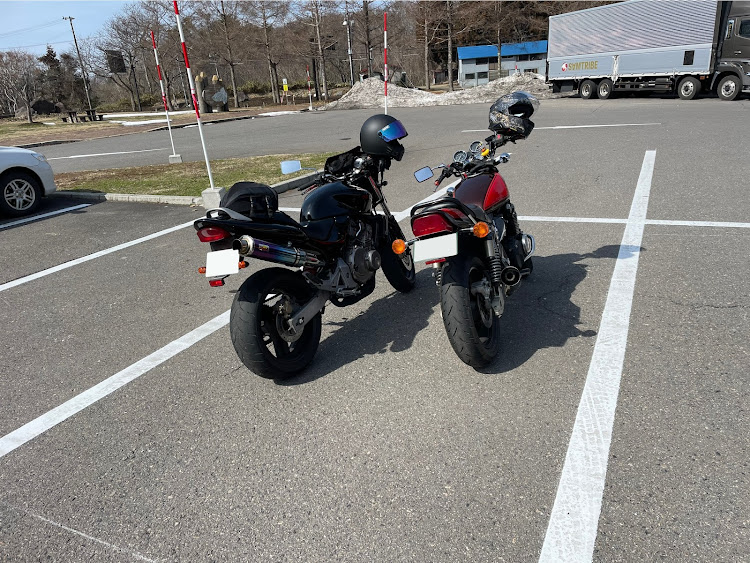 こばさんが投稿した春ですね・バイク乗り始め・ゼファーχ・ホーネット250・バリオスに関するカスタム事例の投稿画像2枚目