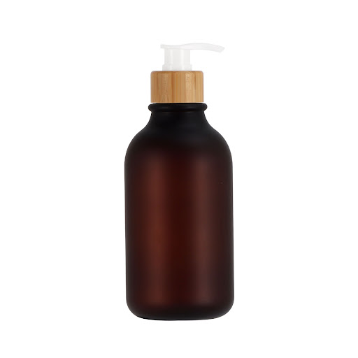 Title 5, Push Round Shoulder Frosted Lotion Bottle PET P...