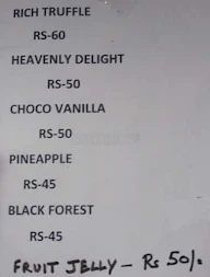 Chocolate Temptation menu 3