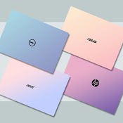 Miếng Dán Skin Laptop Mẫu Màu Gadient - Decal Dán Có Cho Dell, Hp, Asus, Lenovo, Acer, Msi, Surface, Vaio, Macbook