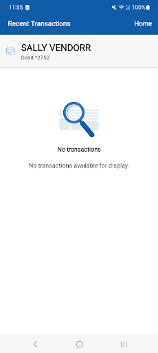 Screenshot FORUM CU Card Management