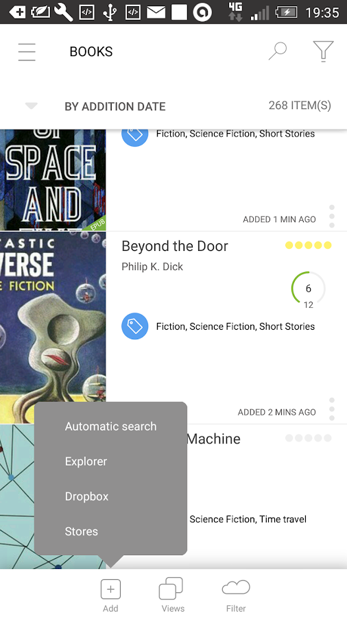   Bookari Epub PDF Ebook Reader- screenshot  