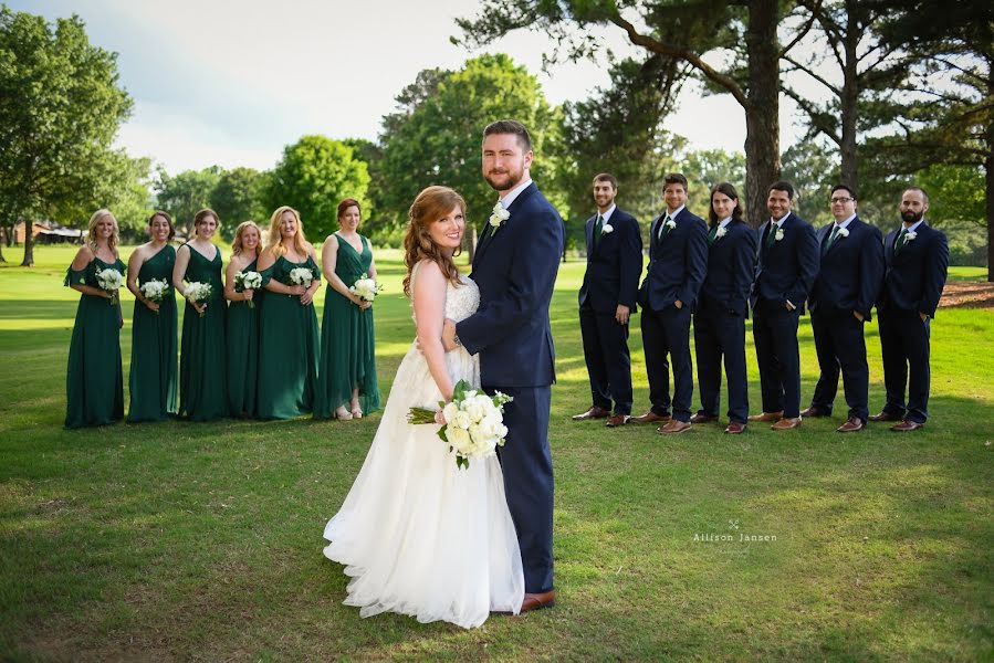 Fotografo di matrimoni Allison Jansen (allisonjansen). Foto del 9 settembre 2019