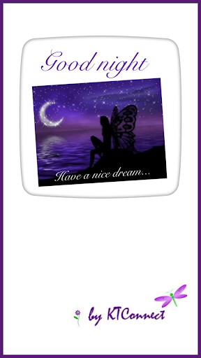 Good Night Image Card New