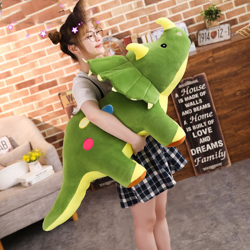Title 4, Triangle dragon doll plush toy. Soft and cuddly...