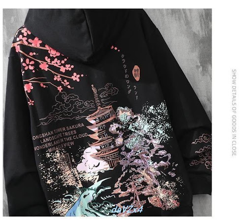 Title 5, Loose Hooded Loose Top Trendy Brand Hip-Hop Stu...