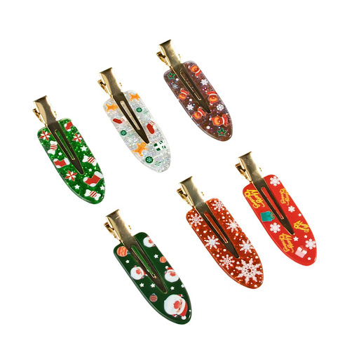 Title 2, New Ladies Christmas Side Barrettes Add festive...