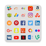 Cover Image of 下载 All Social media and Social networks in one app 7.0 APK