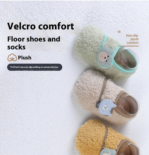 Title 11, Baby Indoor Thickening Socks Non-slip Soft Bott...