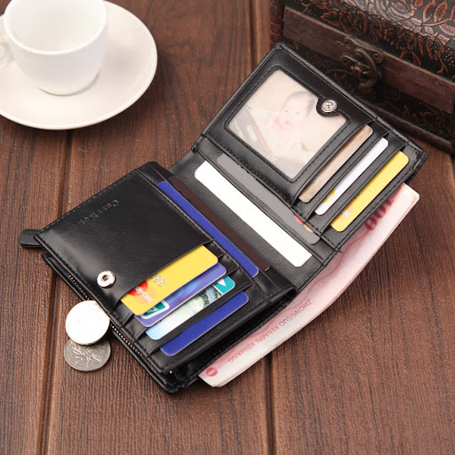 Title 5, Mens Wallet Short Anti-demagnetization Protect...