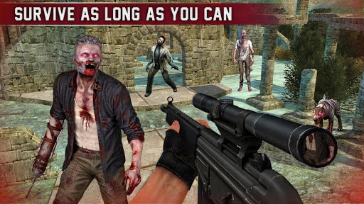 Dead Shooting Target - Zombie Shooting Games Free  APK MOD screenshots 3