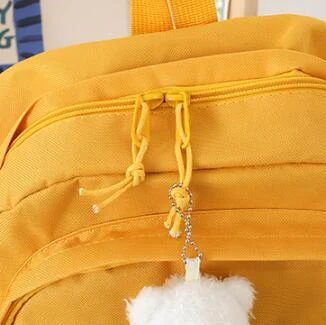 Vijfdelige Schooltas voor Dames Complete Set met Stijlvol Design en Voldoende Ruimte Ideaal voor Boeken en Schoolaccessoires Comfort en Organisatie