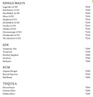 The Great Kabab Factory - Radisson Blu menu 1