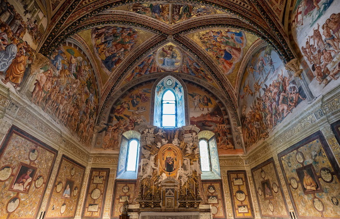 Luca Signorelli, Storie degli ultimi giorni, ciclo di affreschi della Cappella di San Brizio, (c. 1499-1502), Orvieto, Duomo