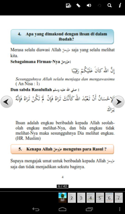 54 Soal Jawab Akidah - Android Apps on Google Play