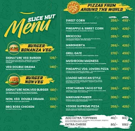 Slice Hut menu 1