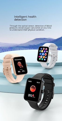 Title 2, P63 Call Smart Watch Bluetooth Blood Oxygen Blo...