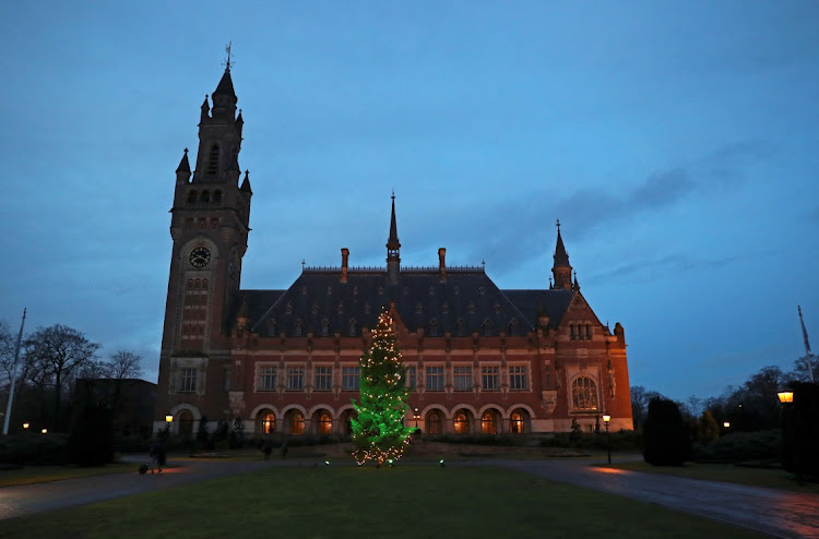 The International Court of Justice in The Hague in the Netherlands, where South Africa's case against Israel will be heard.