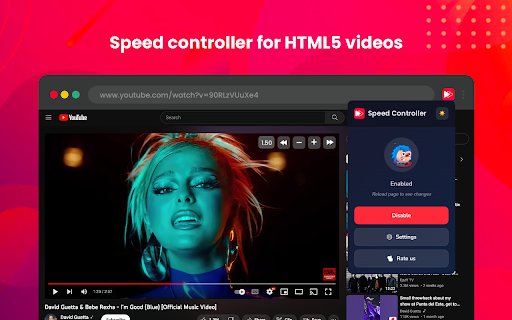 Video Speed Controller | Youtube Playback Control screenshot 1