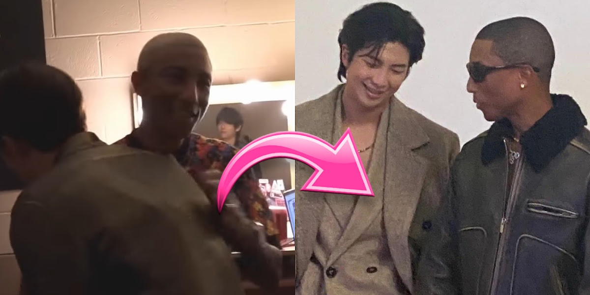 BTS's RM and Pharrell Williams Tease Upcoming Collaboration, Talk