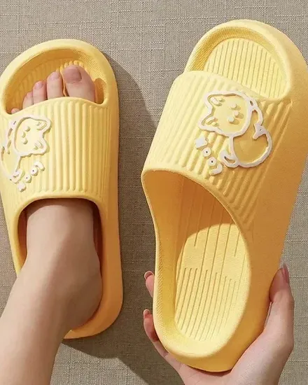 Women Soft Sole House Slippers 2023 Summer Beach Thick Pl... - 2