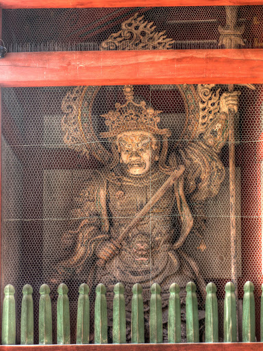 東大寺 中門 持国天像