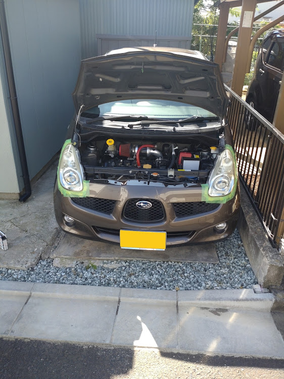 R1のいつもいいね＆コメントありがとうございます・洗車・スバル乗りと繋がりたい・休みのルーティン・ヘッドライトみがきに関するカスタム事例の投稿画像1枚目