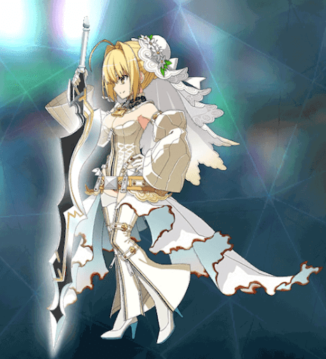 Fgo ネロ クラウディウス ブライド の再臨画像とマテリアル情報 Fgo攻略wiki 神ゲー攻略