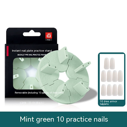 Title 4, Nail Art Practice Lotus Base Finger Rest, perfe...