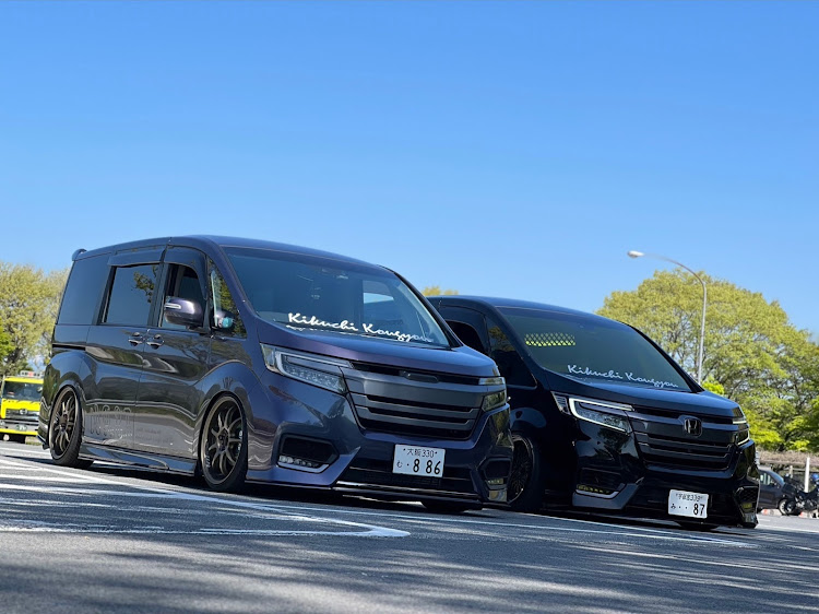 ステップワゴンスパーダのオフ会・ゴールデンウィークに関するカスタム事例の投稿画像5枚目