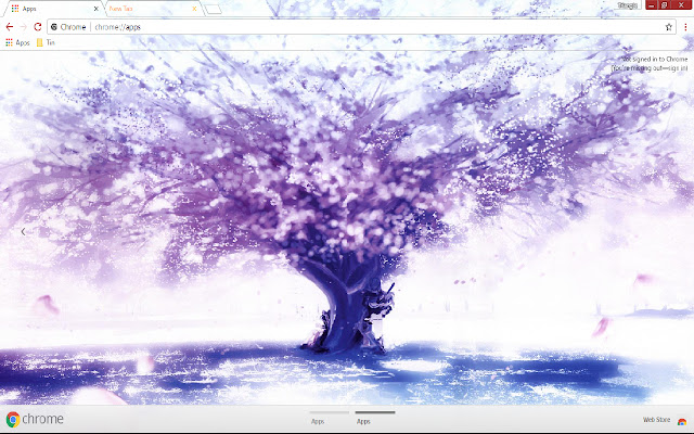 Touhou anime 1366*768 chrome extension