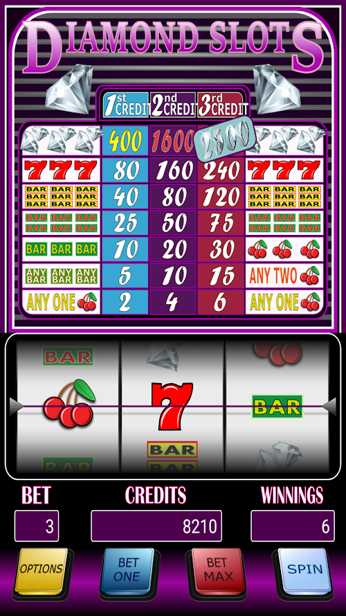 Android application Diamond Slots | Slot Machine screenshort