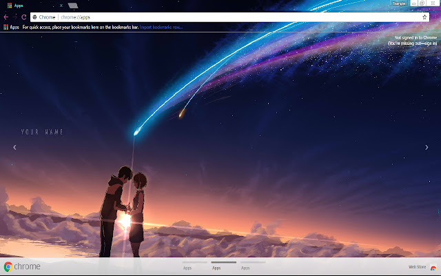 Your Name ( anime ) 1920X1080 screenshot